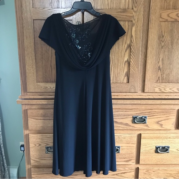 Patra Black Short Sleeve Dress - Picture 2 of 6